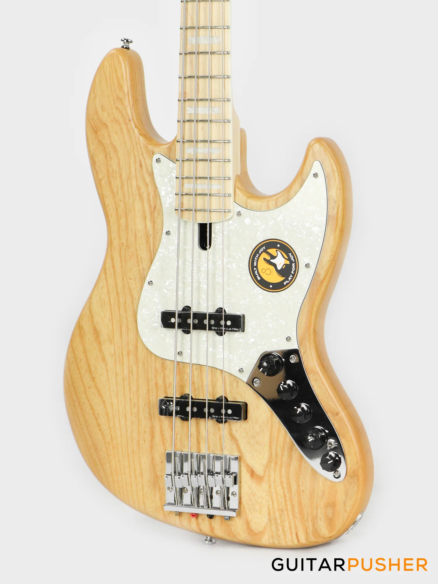 Sire V7 Swamp Ash Reissue 4-String Bass - Natural Satin (2024) - Image 9