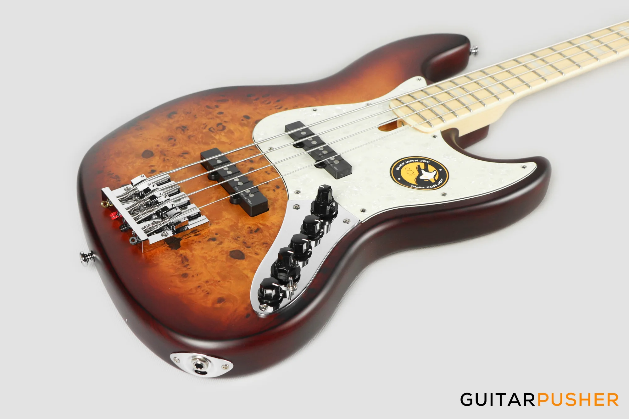 Sire V7 Swamp Ash Reissue 4-String Bass - Tobacco Sunburst Satin (2024) - Image 11