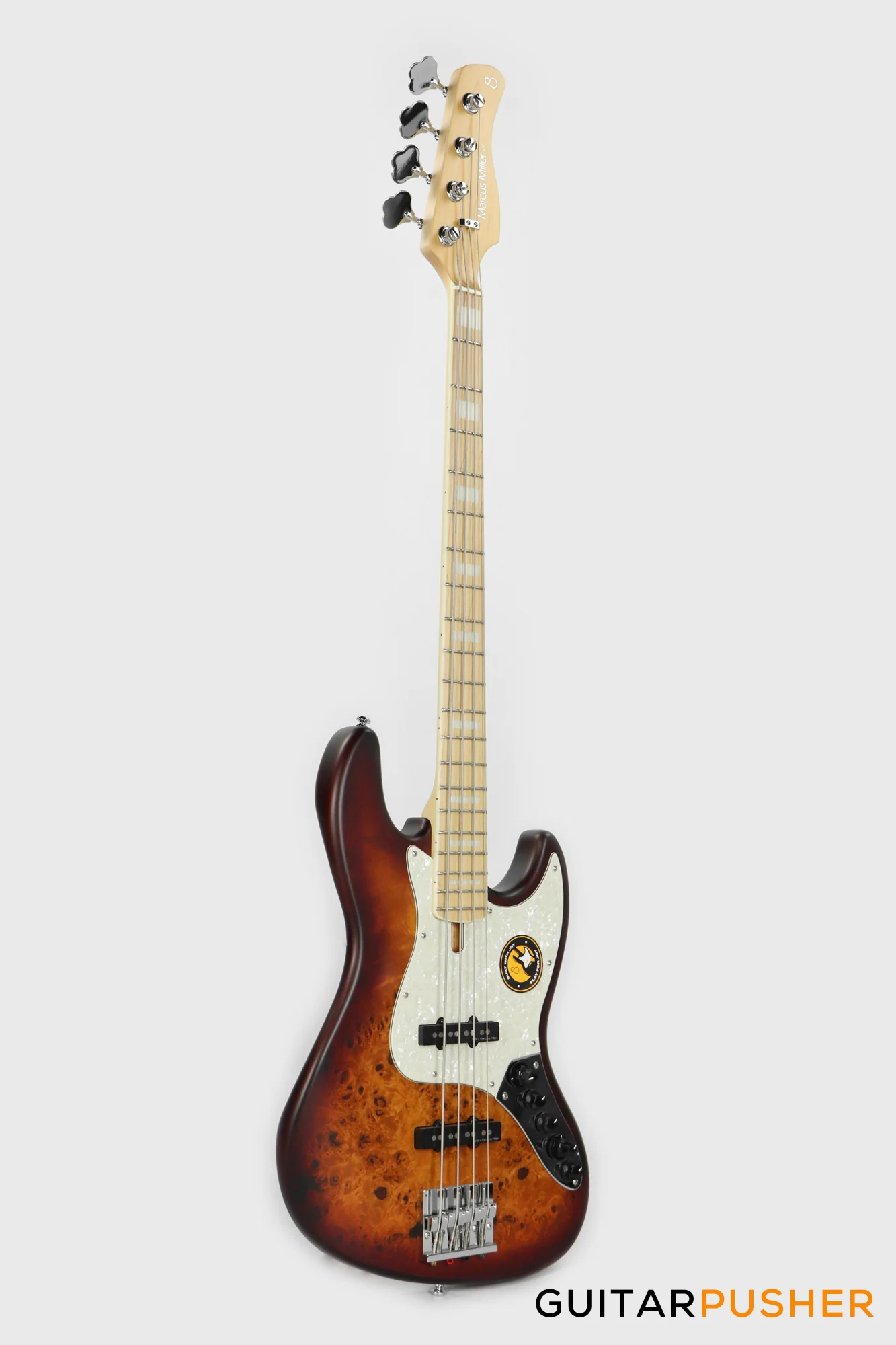 Sire V7 Swamp Ash Reissue 4-String Bass - Tobacco Sunburst Satin (2024) - Image 3