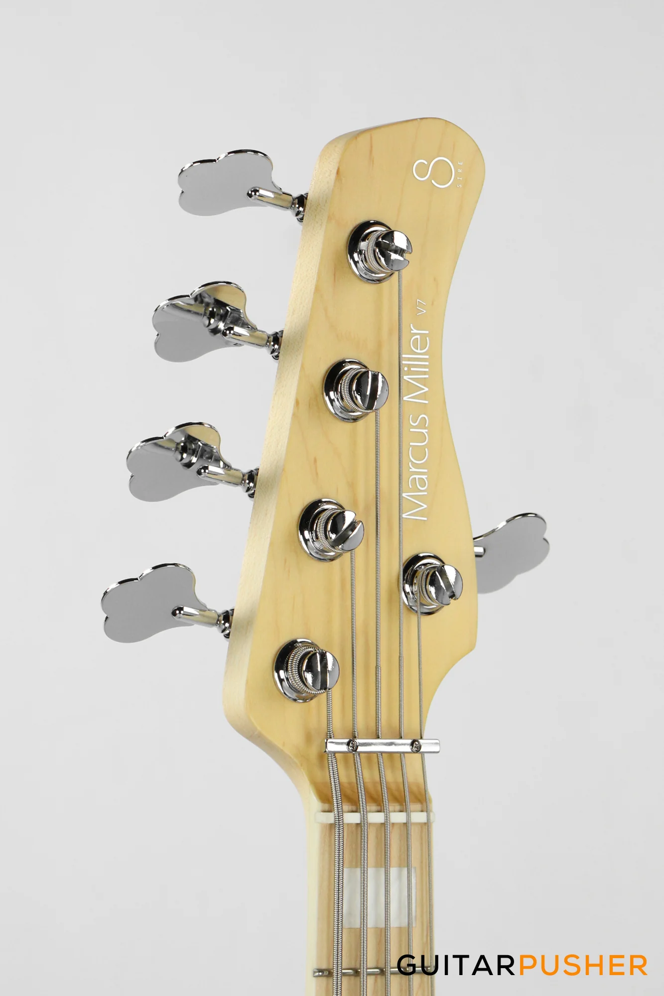 Sire V7 Swamp Ash Reissue 5-String Bass - Transparent Green Satin (2024) - Image 9