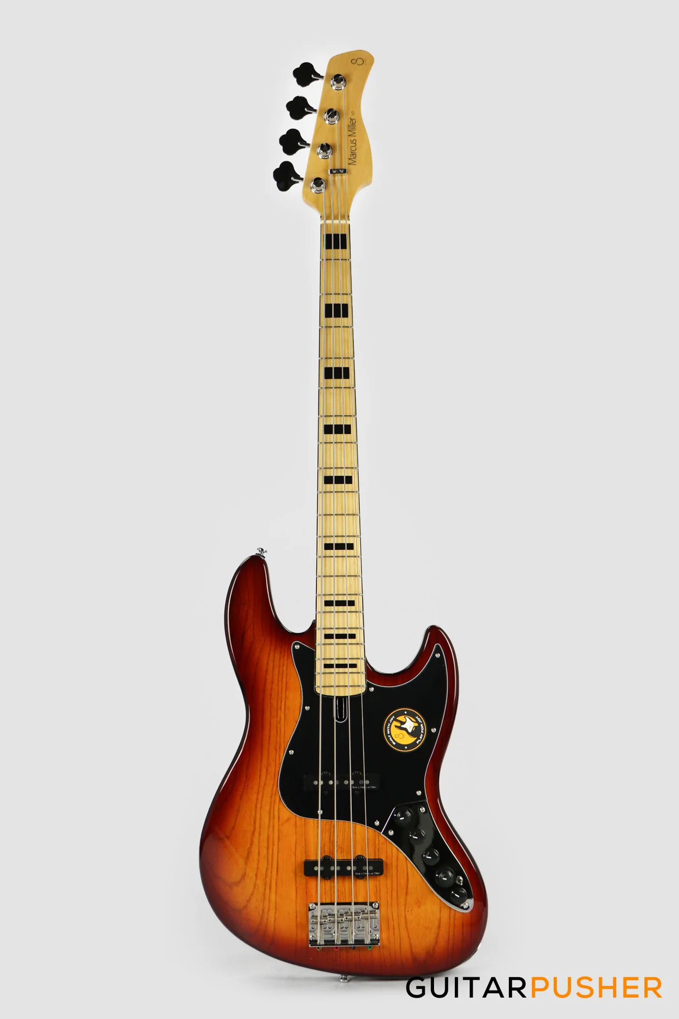 Sire V7 Vintage Swamp Ash 4-String JB Bass Tobacco Sunburst (2023) - Image 2