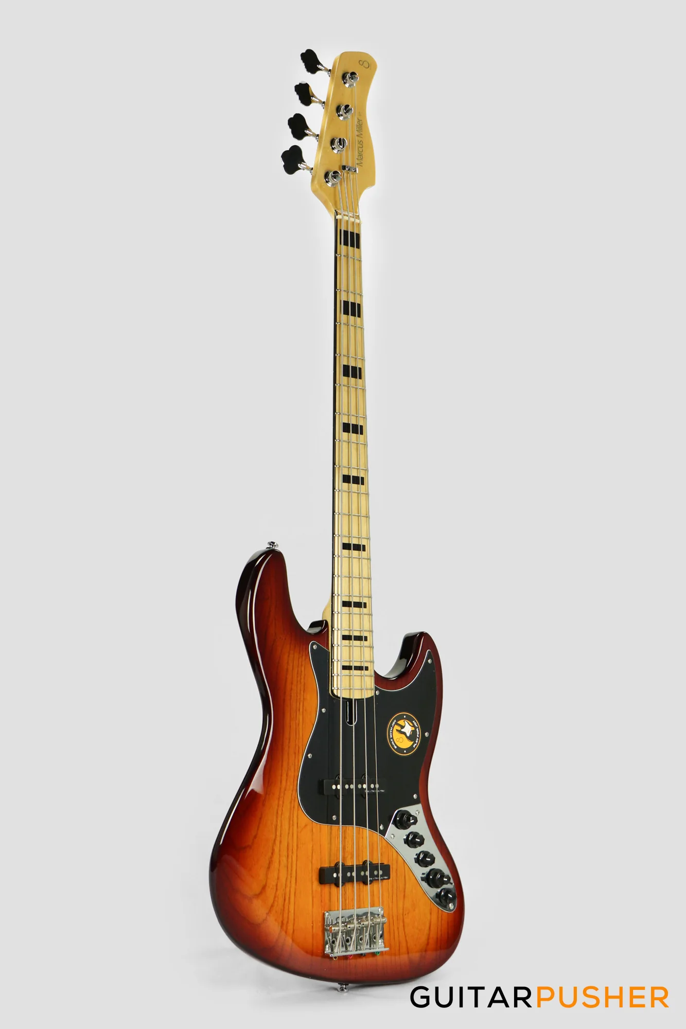 Sire V7 Vintage Swamp Ash 4-String JB Bass Tobacco Sunburst (2023) - Image 3