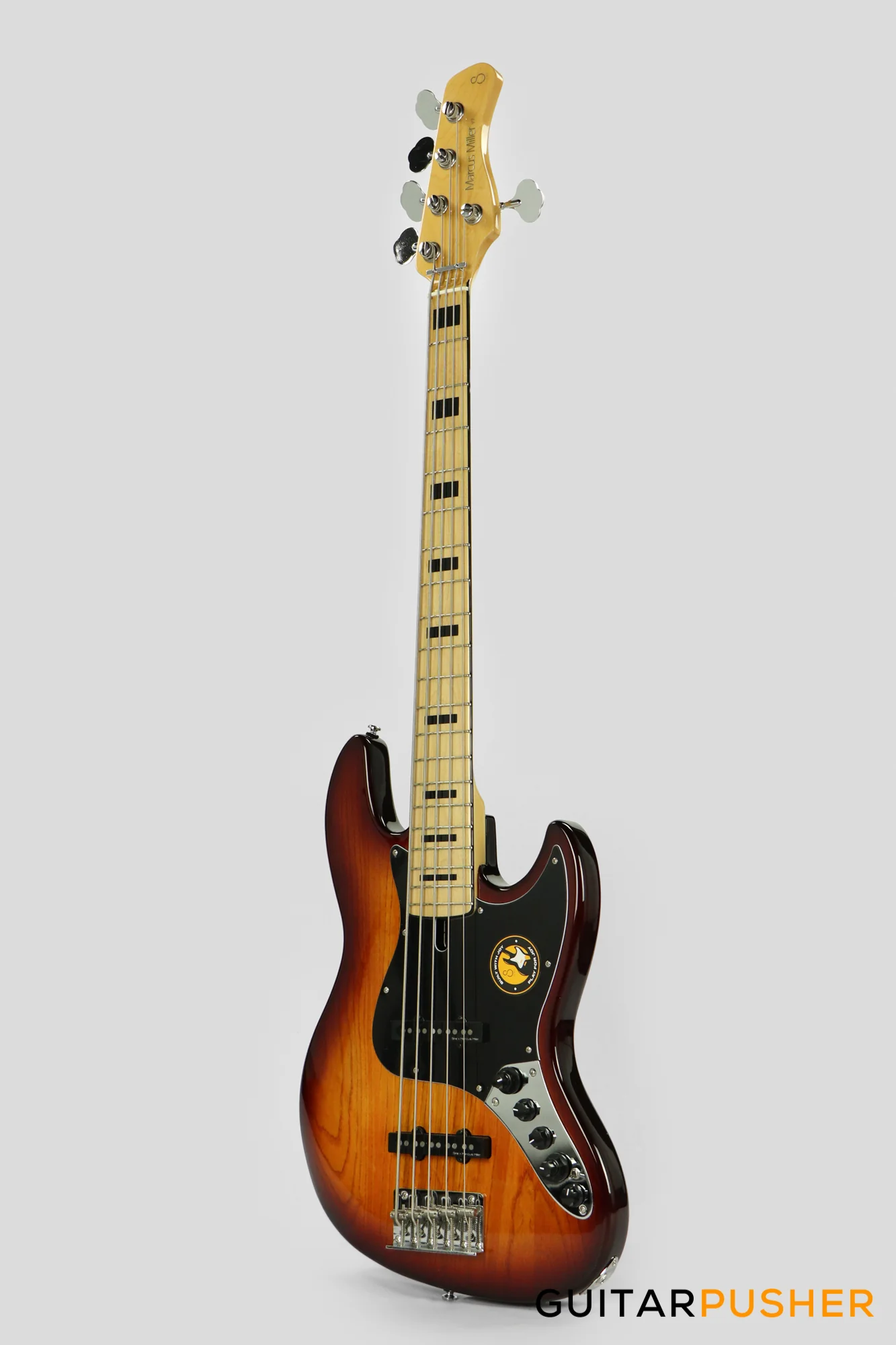 Sire V7 Vintage Swamp Ash 5-String JB Bass Tobacco Sunburst (2023) - Image 5