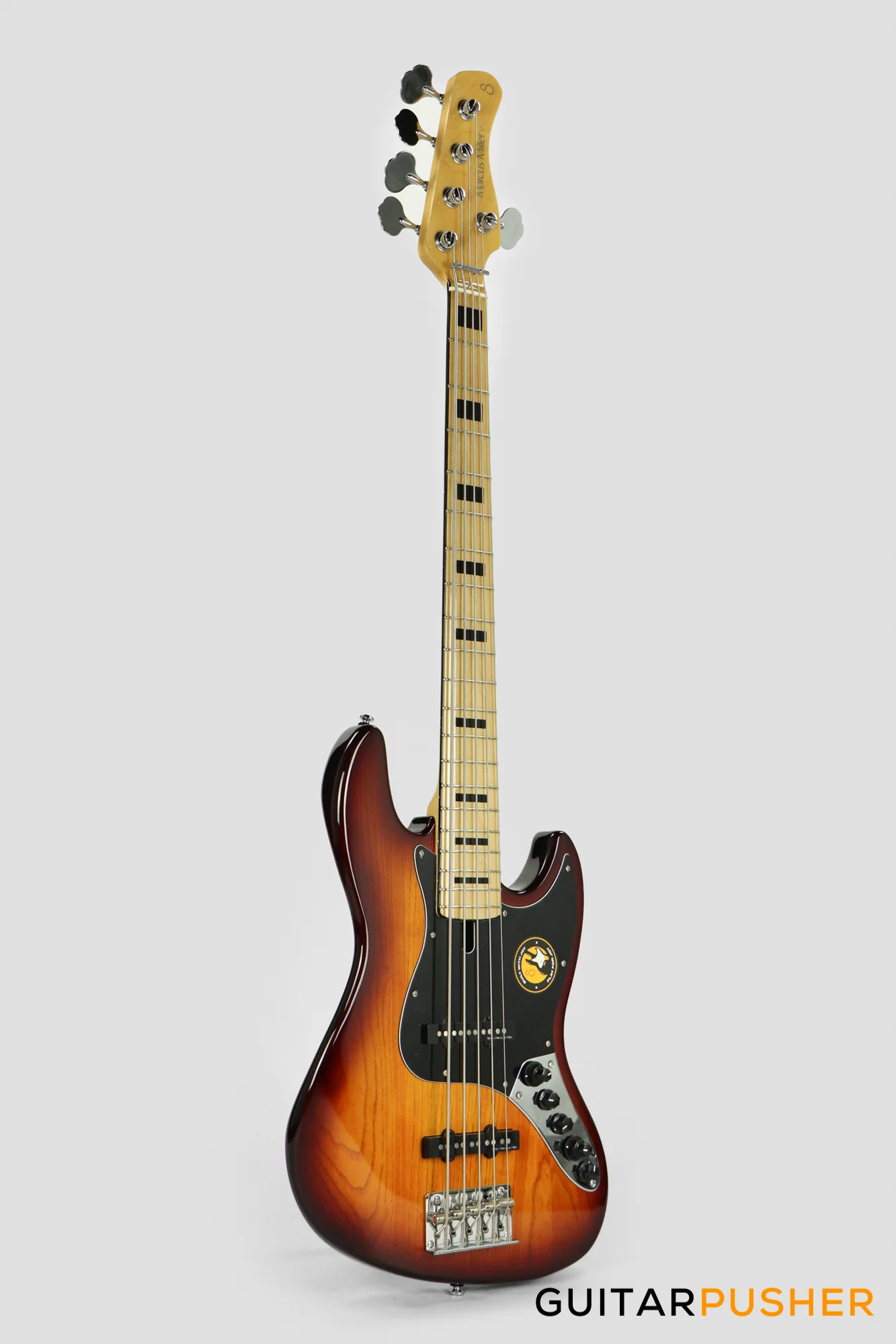 Sire V7 Vintage Swamp Ash 5-String JB Bass Tobacco Sunburst (2023) - Image 8