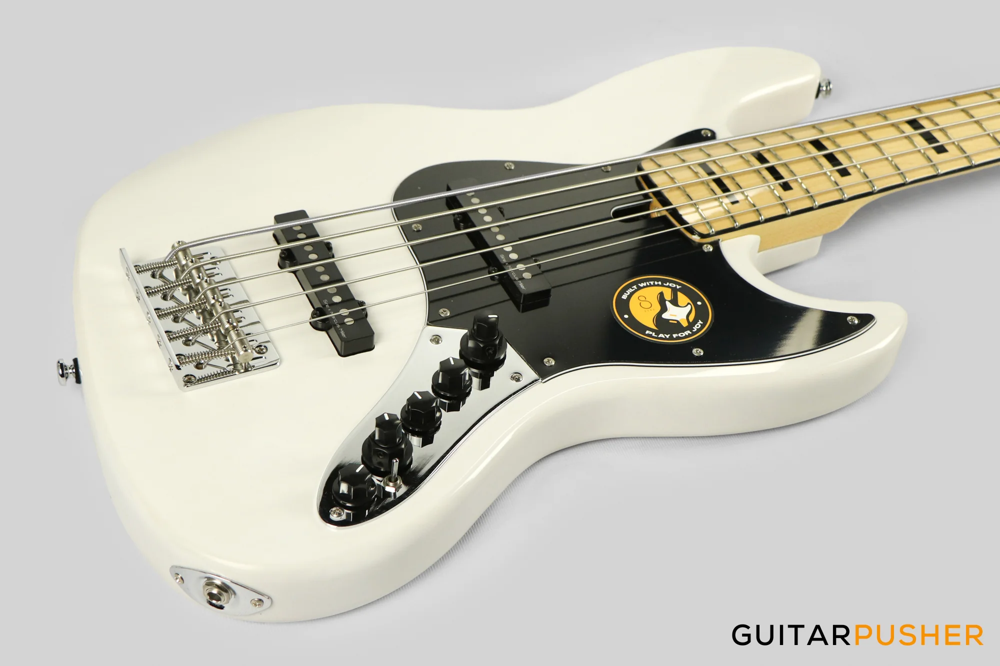 Sire V7 Vintage Swamp Ash 5-String JB Bass White Blonde (2023) - Image 11