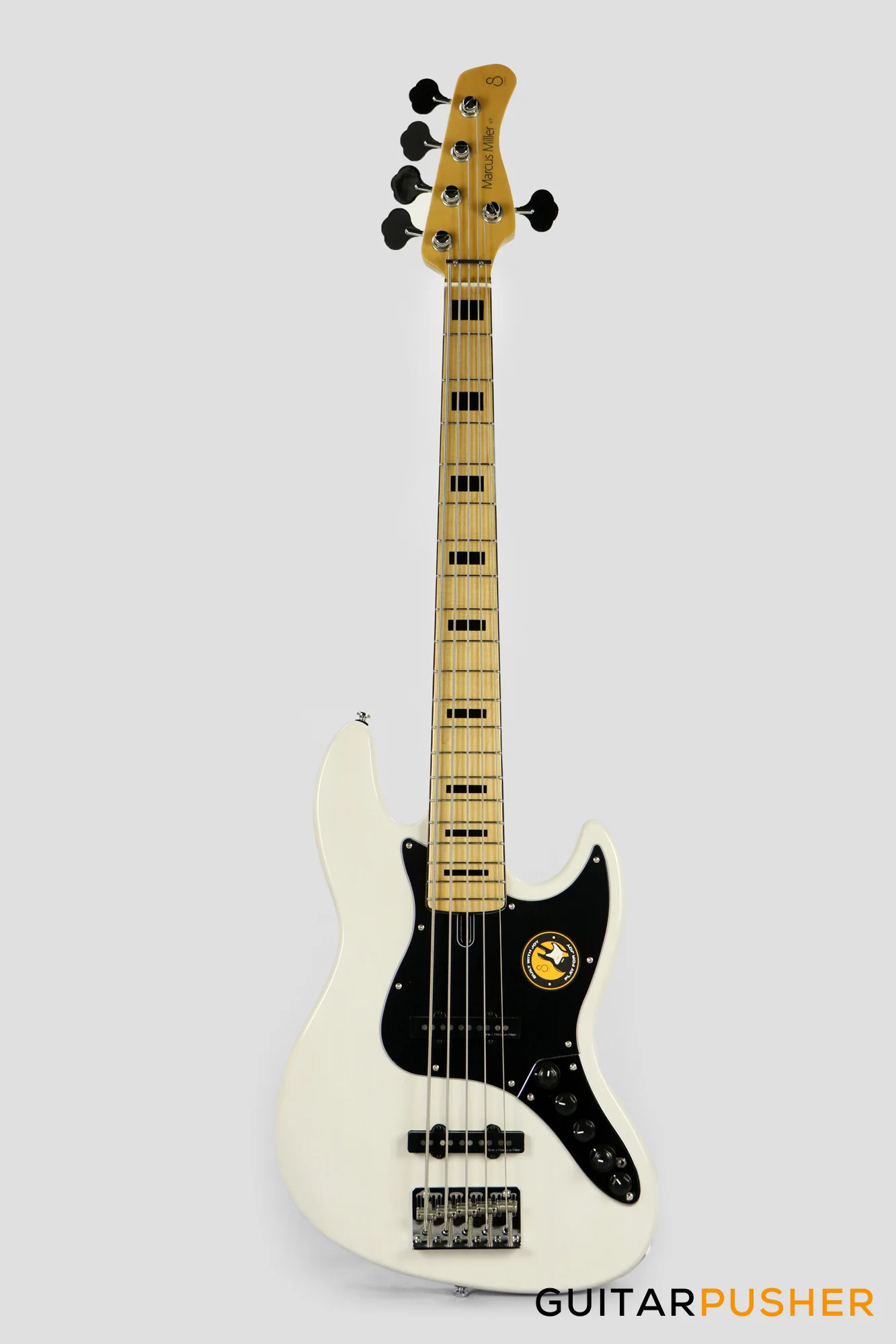 Sire V7 Vintage Swamp Ash 5-String JB Bass White Blonde (2023) - Image 2