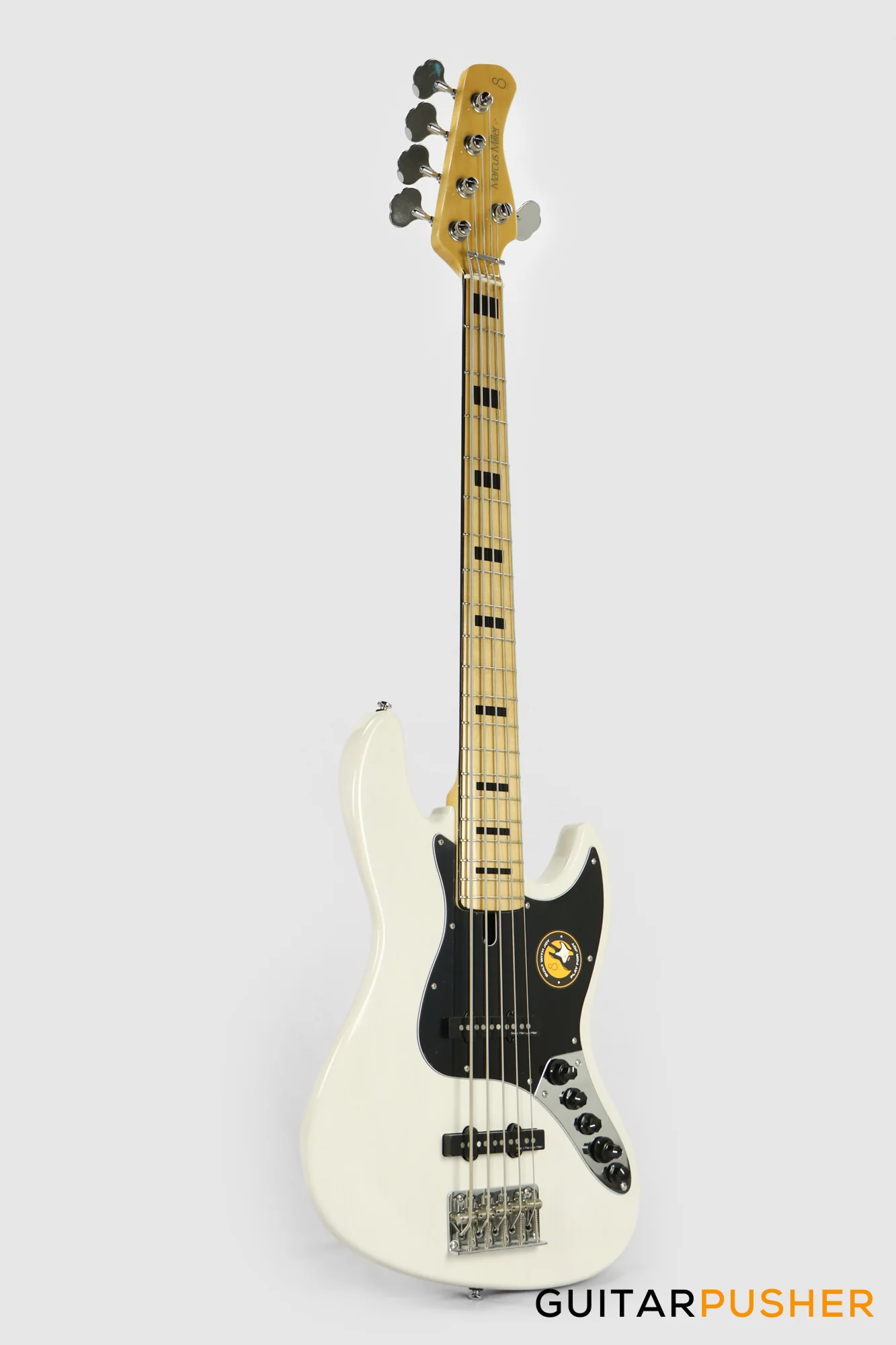 Sire V7 Vintage Swamp Ash 5-String JB Bass White Blonde (2023) - Image 3