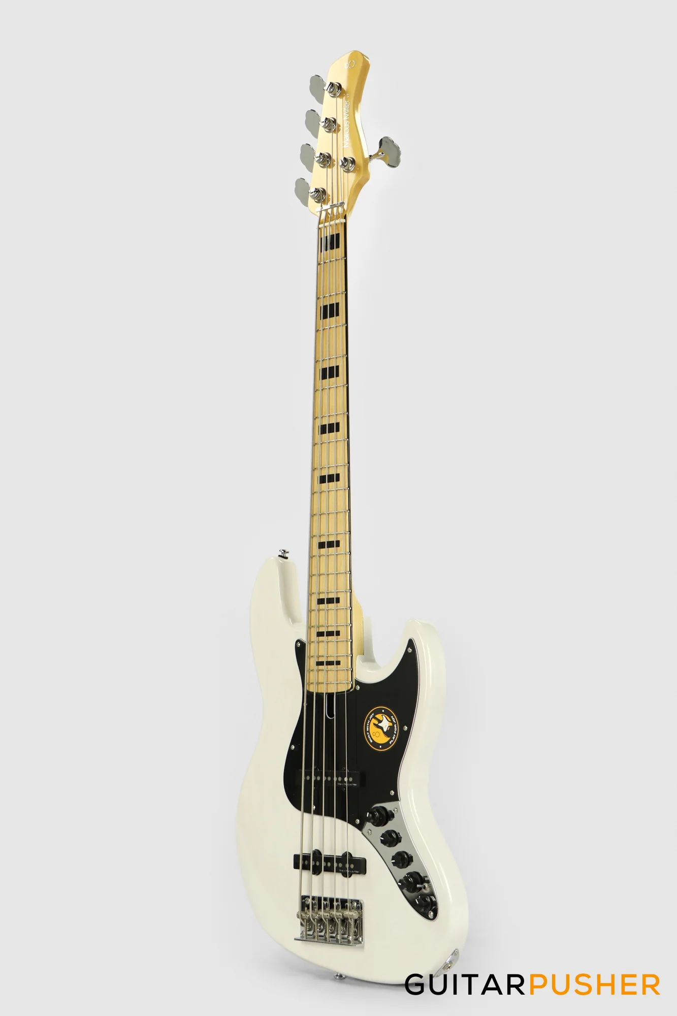 Sire V7 Vintage Swamp Ash 5-String JB Bass White Blonde (2023) - Image 7