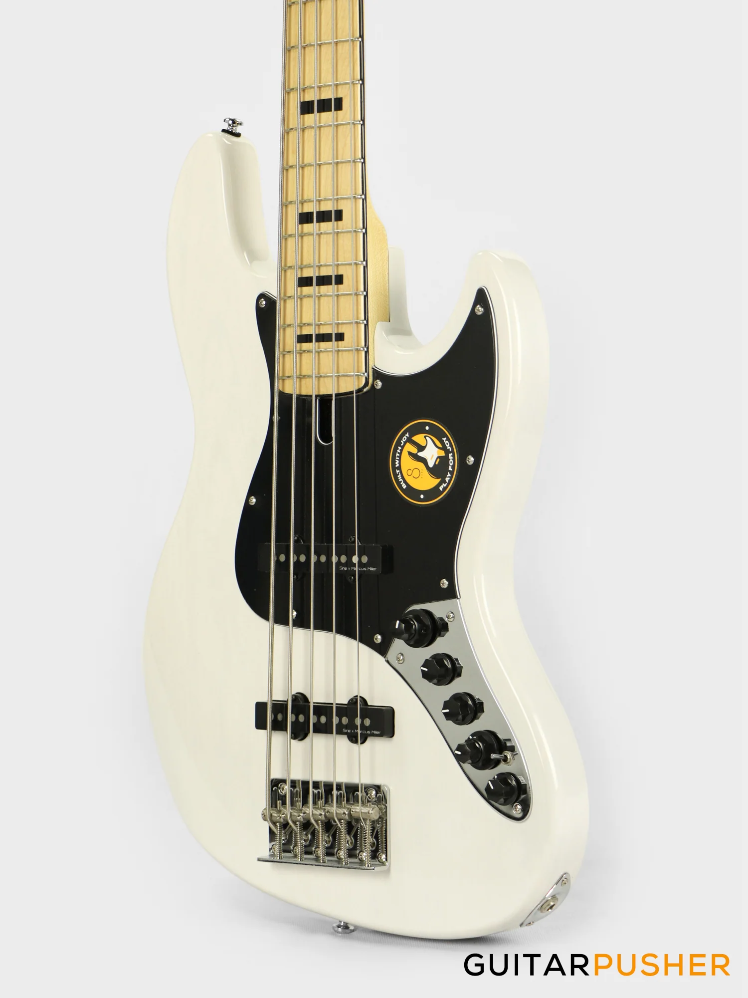 Sire V7 Vintage Swamp Ash 5-String JB Bass White Blonde (2023) - Image 8