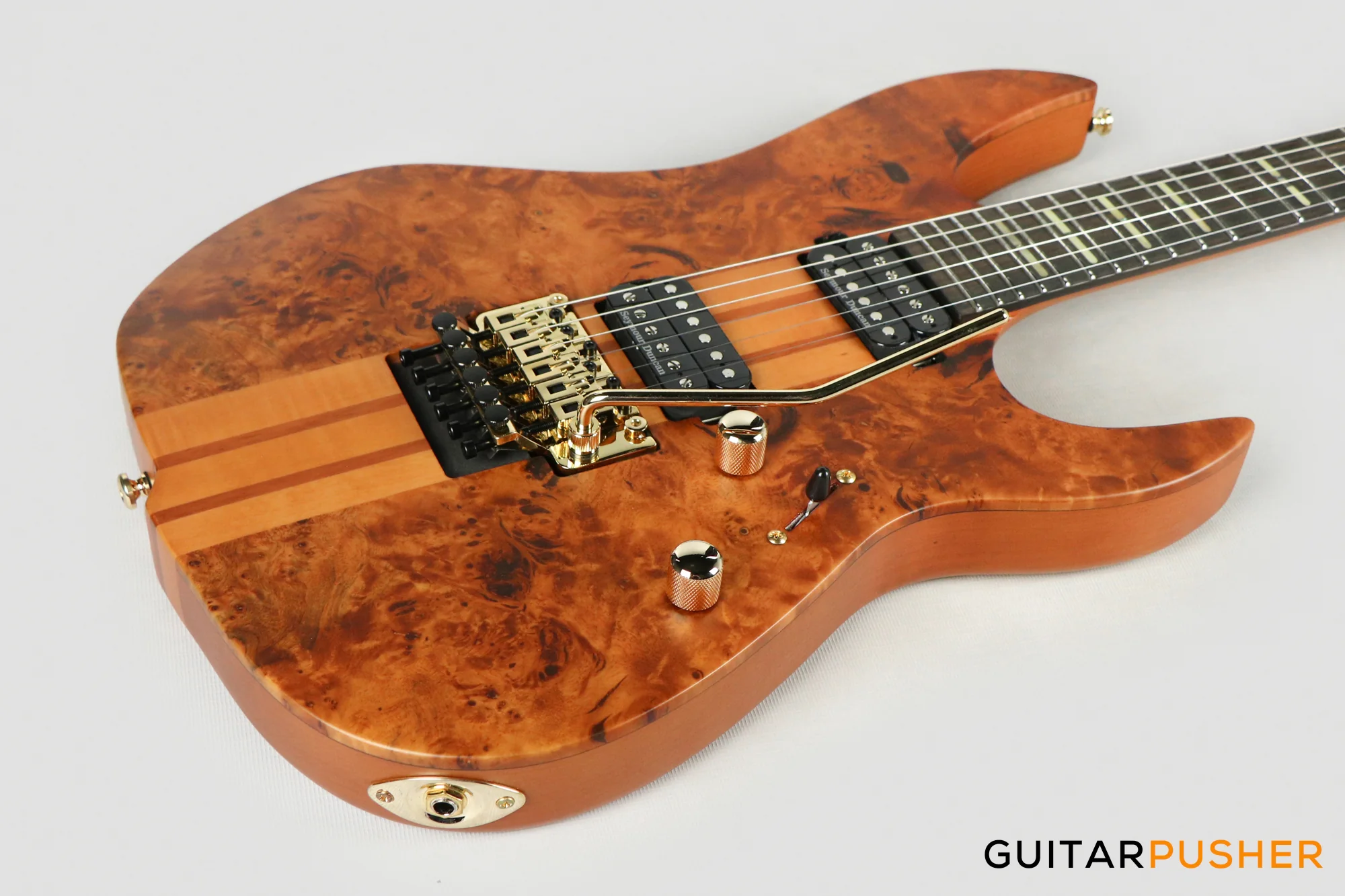 Sire X10 Alder Modern Electric Guitar w/ Floydrose 1000 Series - Natural Satin (2024) - Image 12