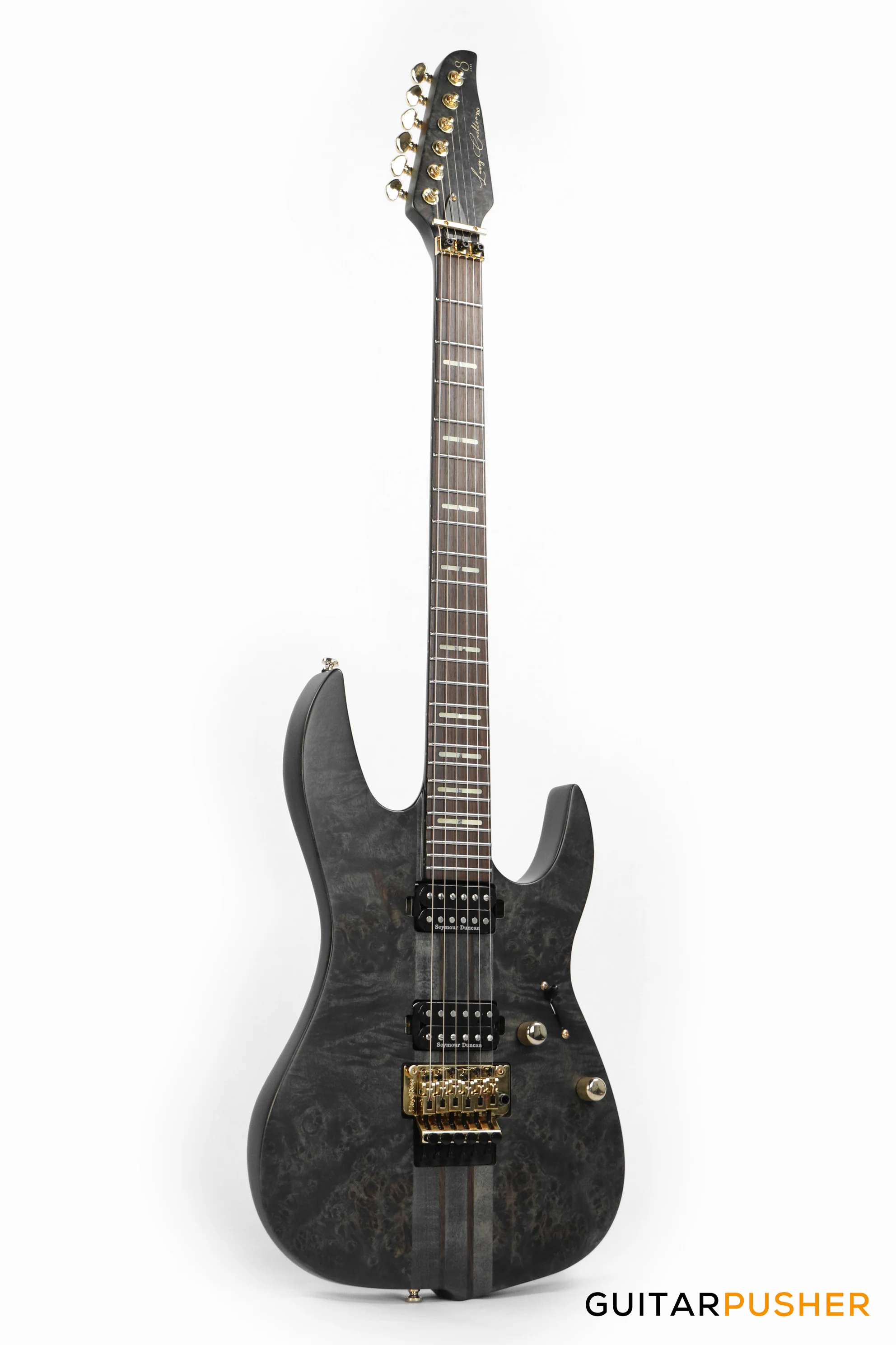 Sire X10 Alder Modern Electric Guitar w/ Floydrose 1000 Series - Transparent Black Satin (2024) - Image 10