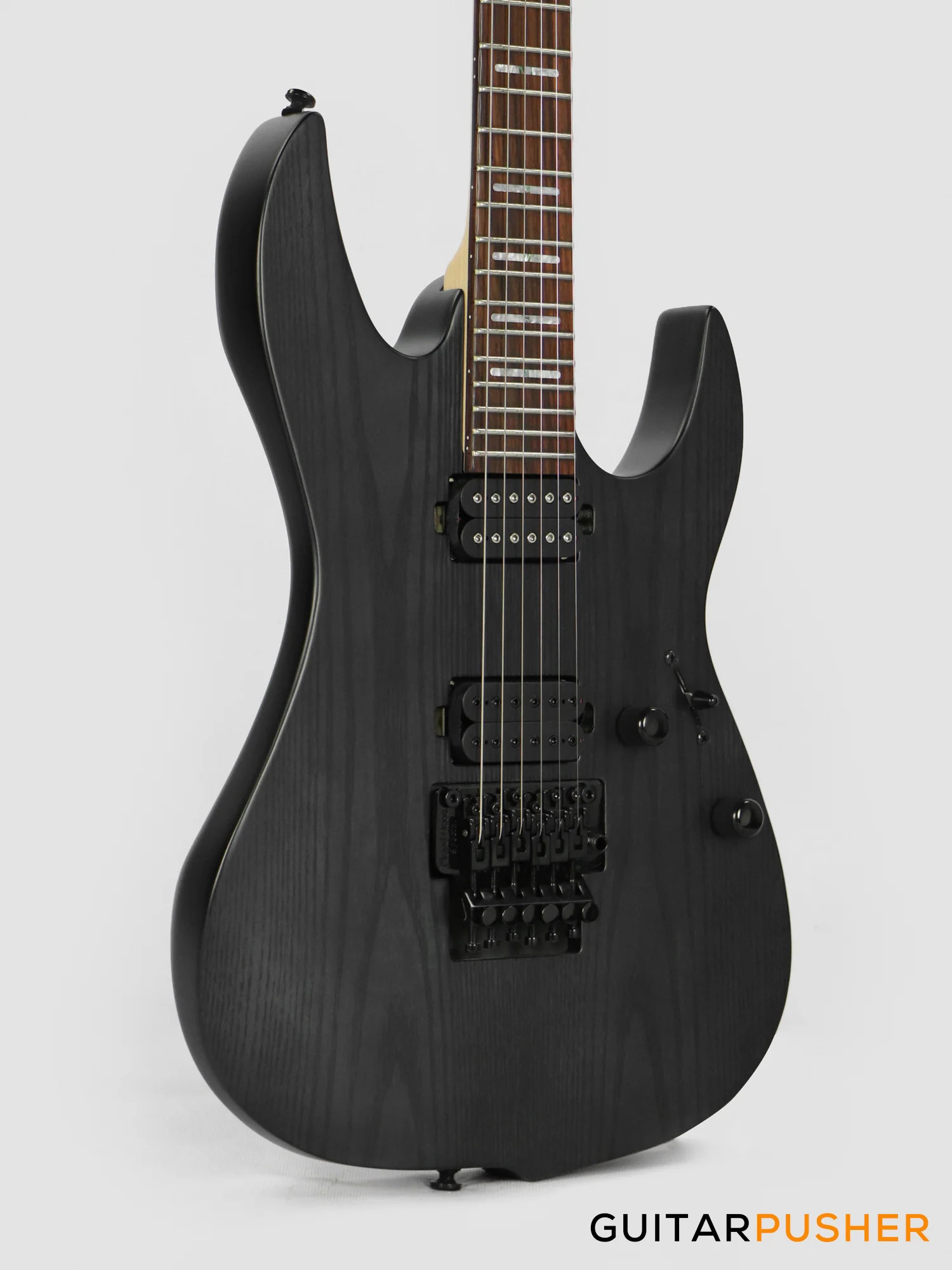 Sire X5 Modern Electric Guitar w/ Floydrose Special - Transparent Black Satin (2024) - Image 2
