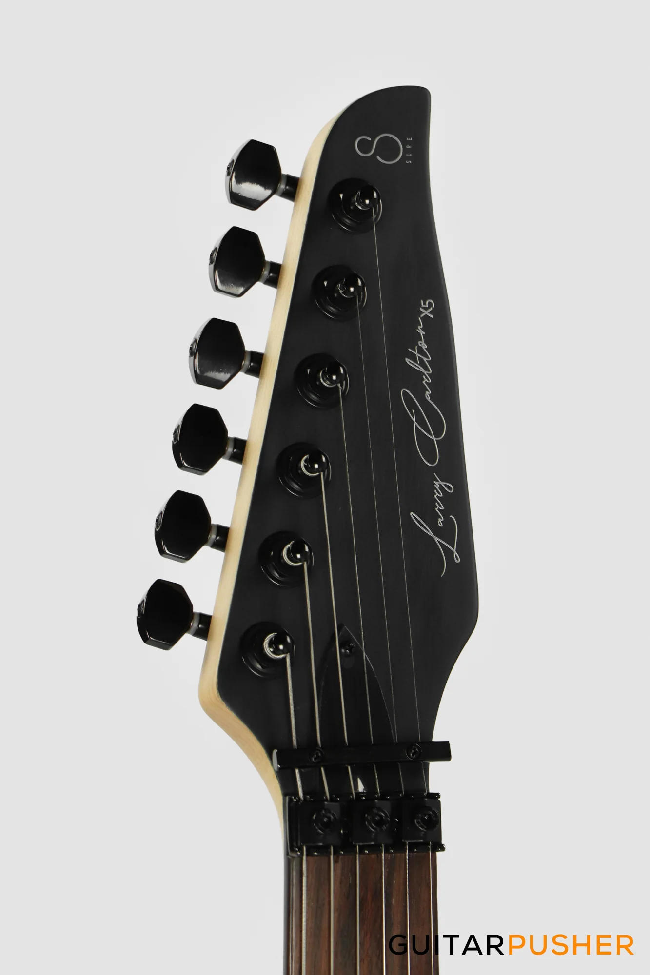 Sire X5 Modern Electric Guitar w/ Floydrose Special - Transparent Black Satin (2024) - Image 3