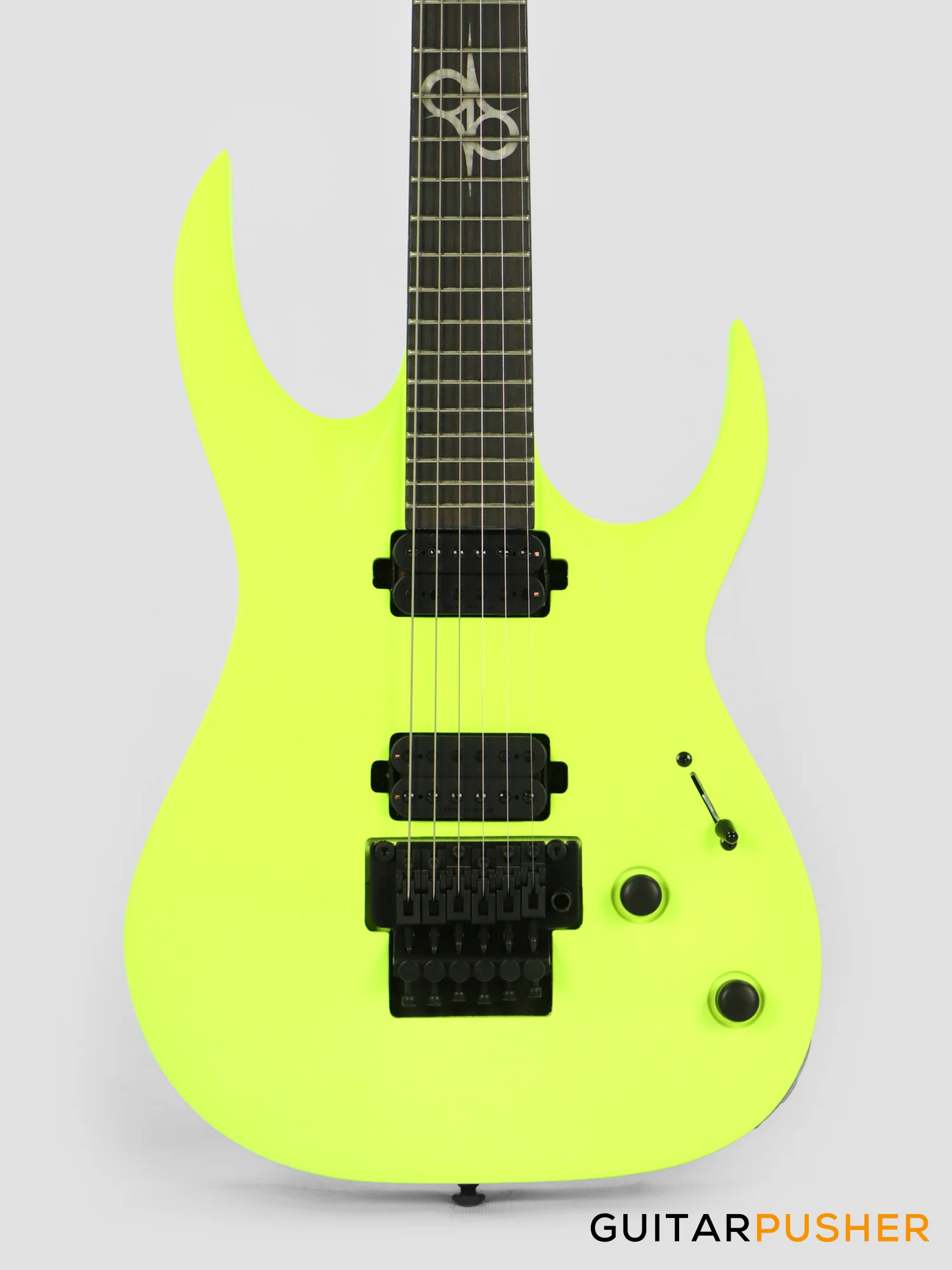 Solar Guitars A2.6FR LN Lemon Neon Matte Electric Guitar w/ Floyd Rose