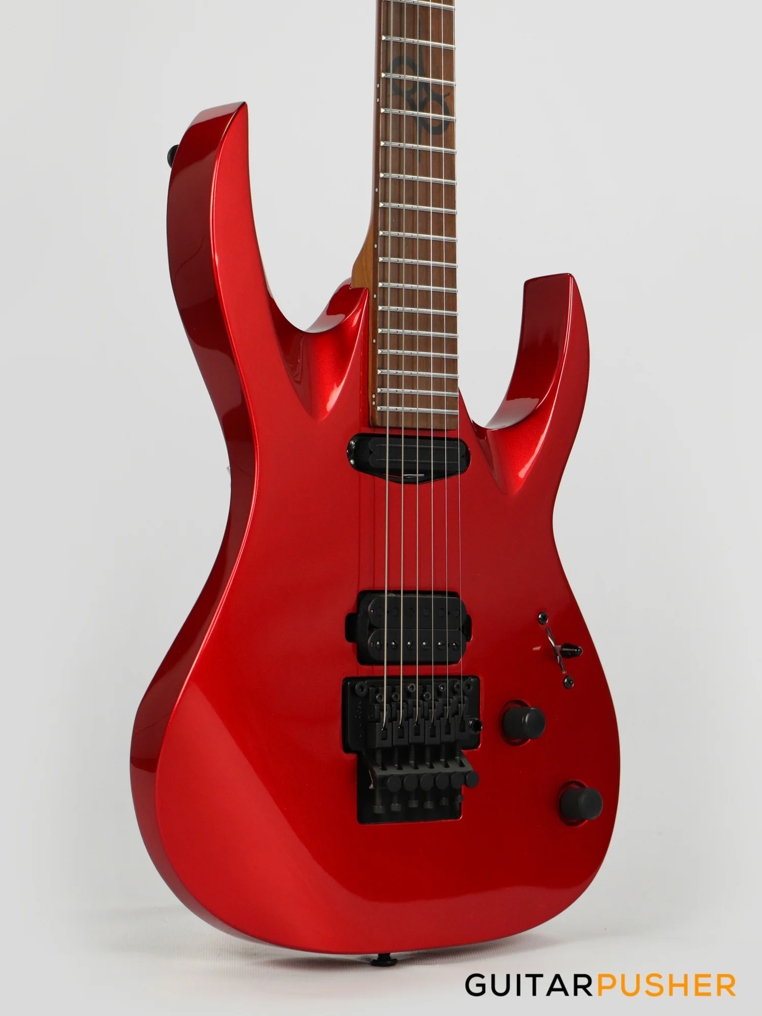 Solar Guitars AB1.6FRCAR Candy Apple Red Metallic Electric Guitar w/ Floyd Rose 1000 - Image 11
