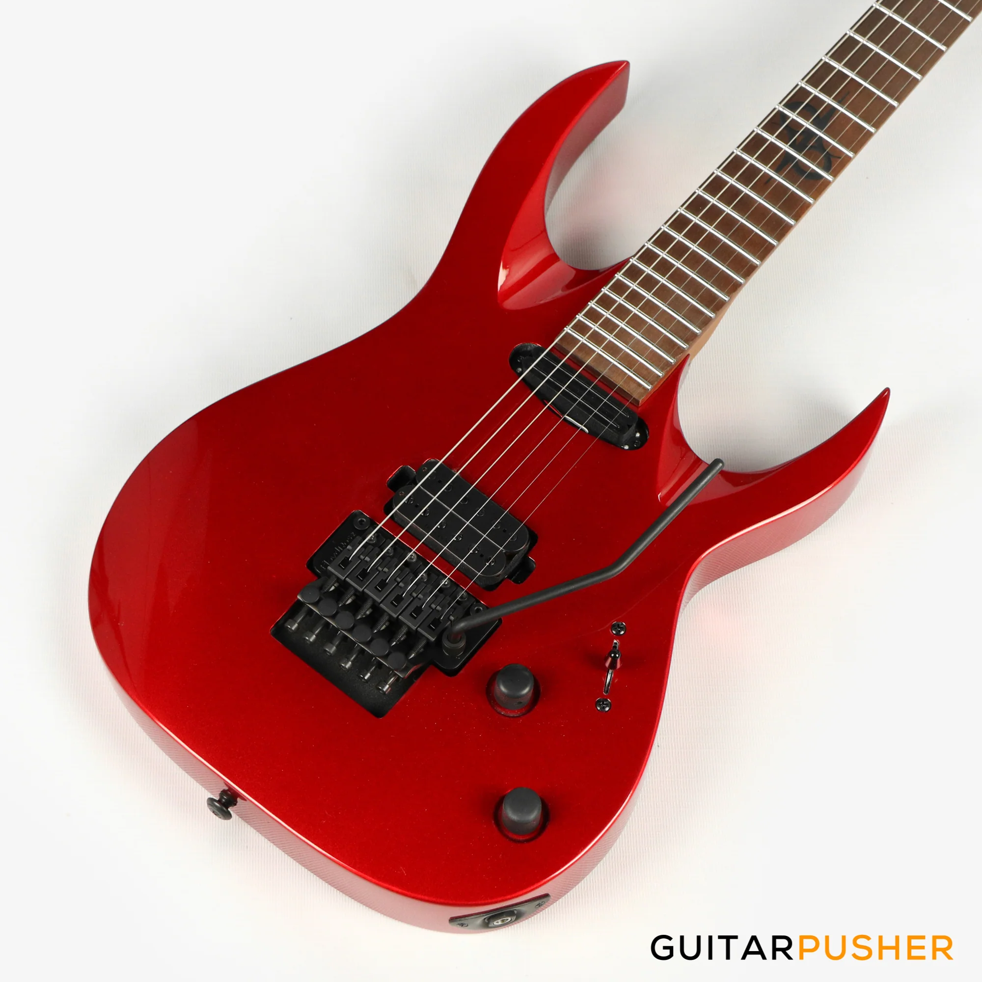 Solar Guitars AB1.6FRCAR Candy Apple Red Metallic Electric Guitar w/ Floyd Rose 1000 - Image 6