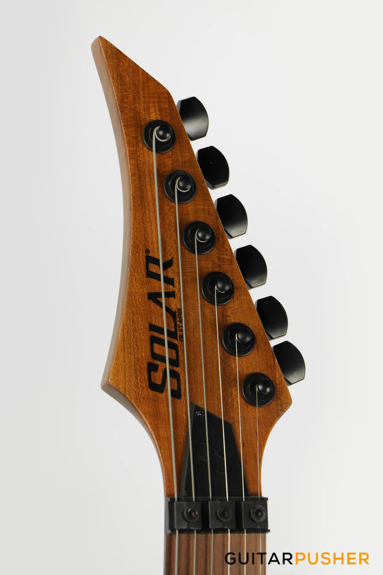 Solar Guitars AB1.6FRCAR Candy Apple Red Metallic Electric Guitar w/ Floyd Rose 1000 - Image 9