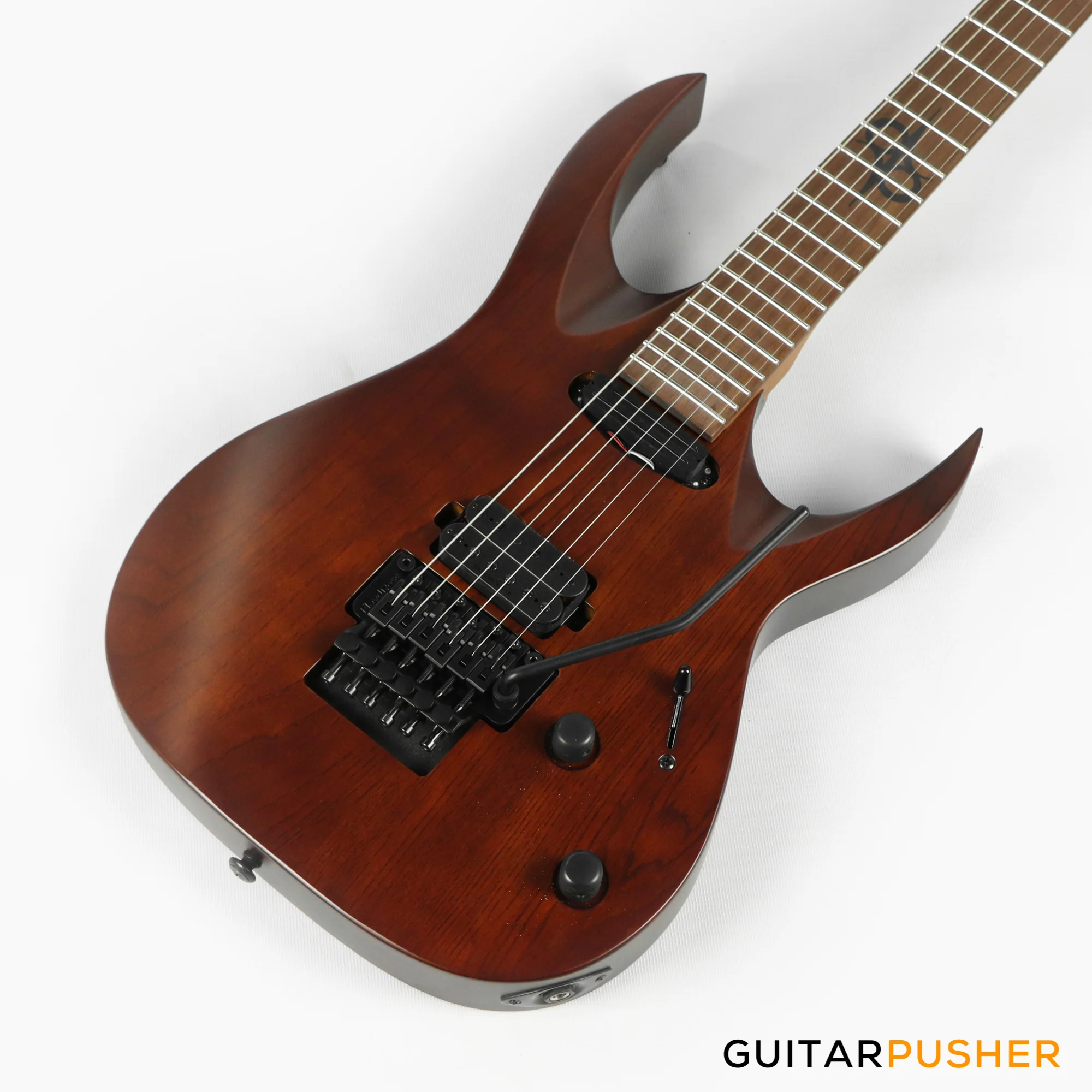 Solar Guitars AB1.6FRNB Natural Brown Matte Electric Guitar w/ Floyd Rose - Image 10