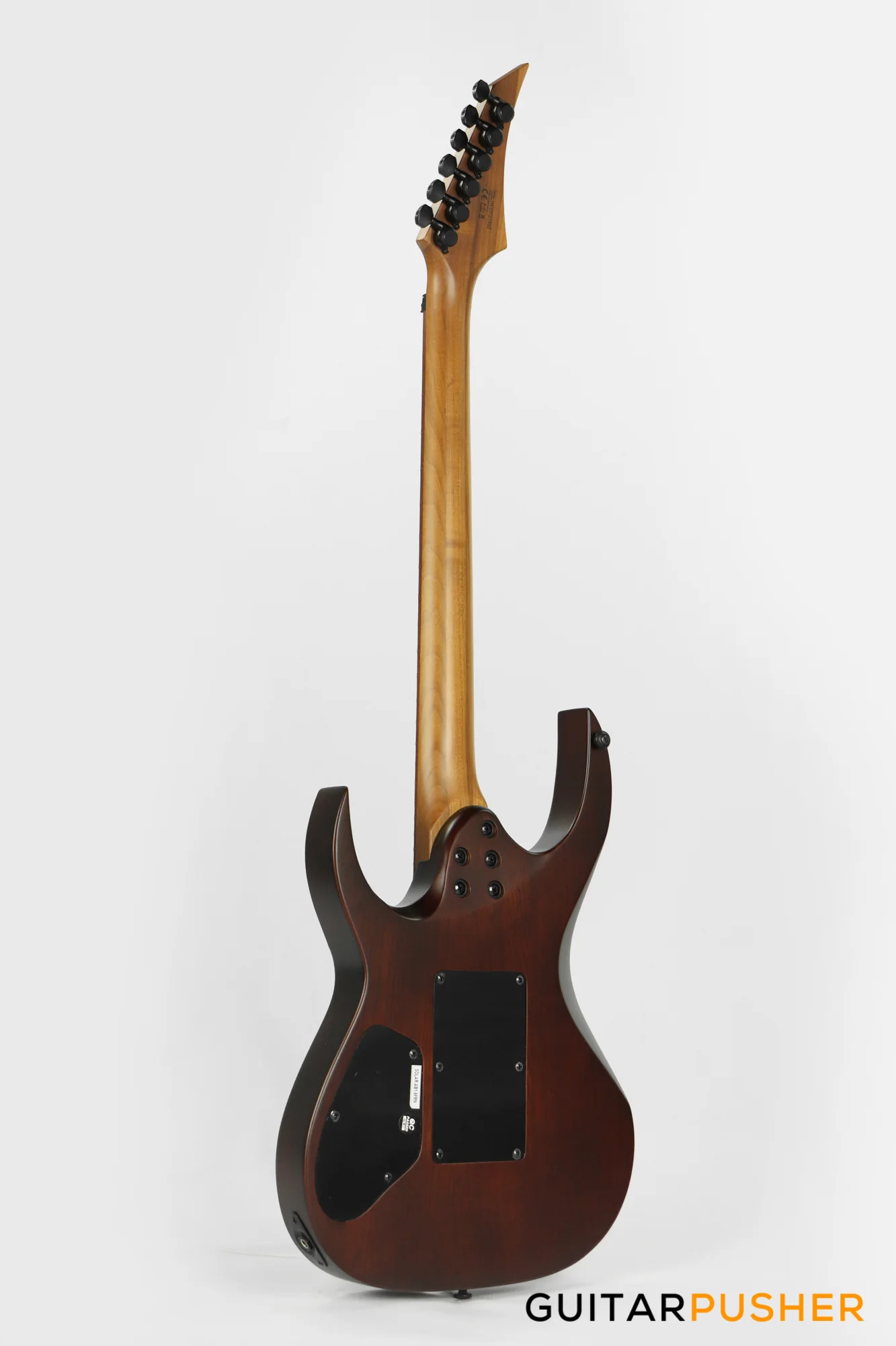 Solar Guitars AB1.6FRNB Natural Brown Matte Electric Guitar w/ Floyd Rose - Image 6
