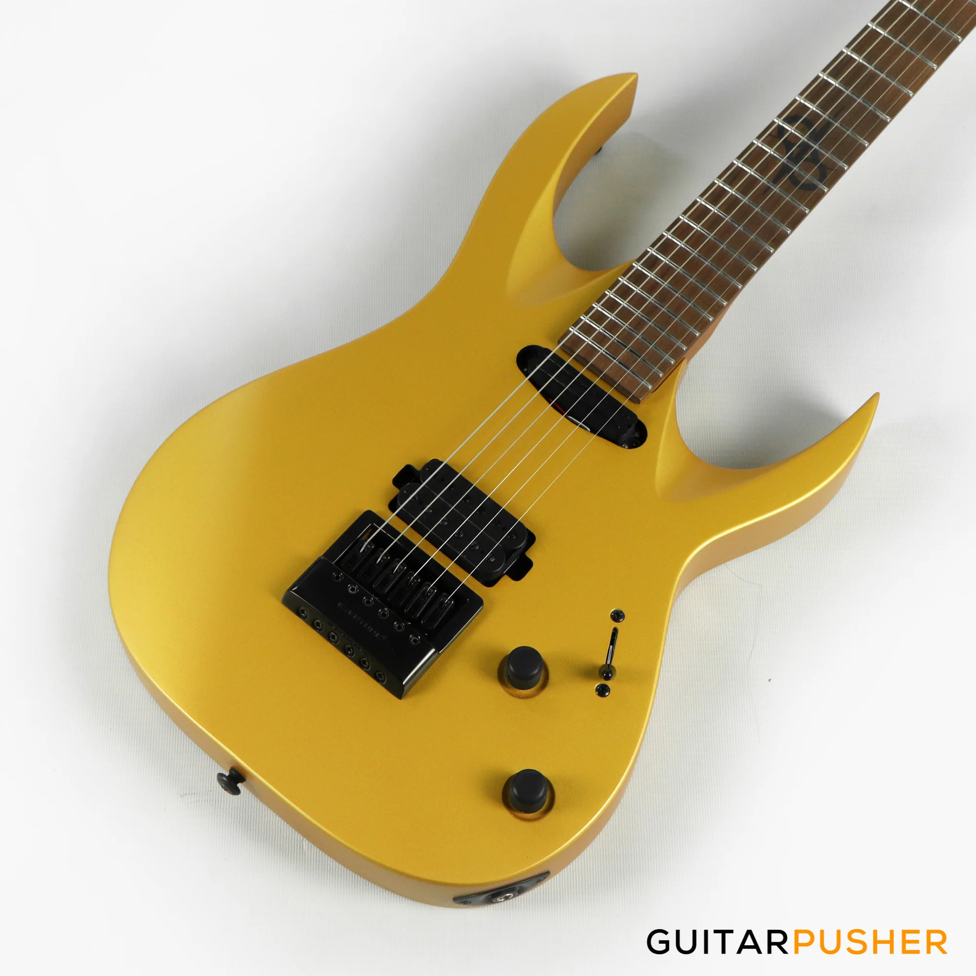 Solar Guitars AB1.6G Antique Gold Matte Electric Guitar w/ Evertune Bridge - Image 10