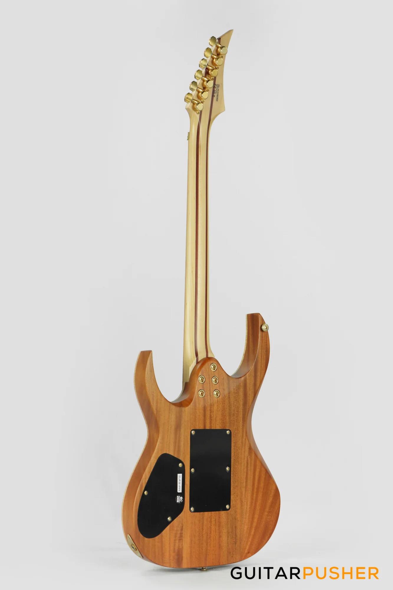 Solar Guitars SB1.6FRFM Flame Natural Matte Electric Guitar w/ Floyd Rose 1000 - Image 6