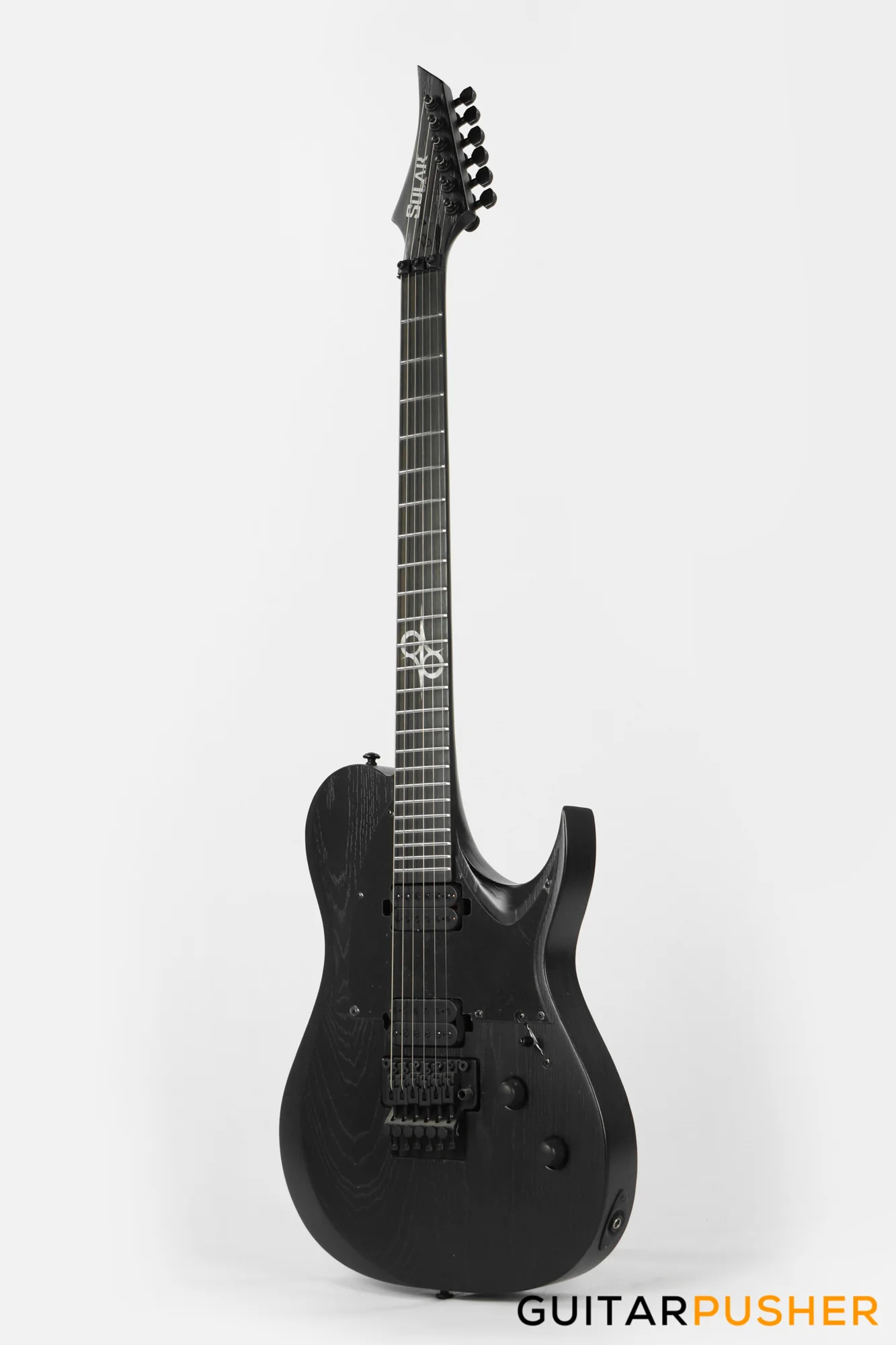 Solar Guitars T1.6FRBOP Black Open Pore Matte Electric Guitar w/ Floyd Rose 1000 - Image 11