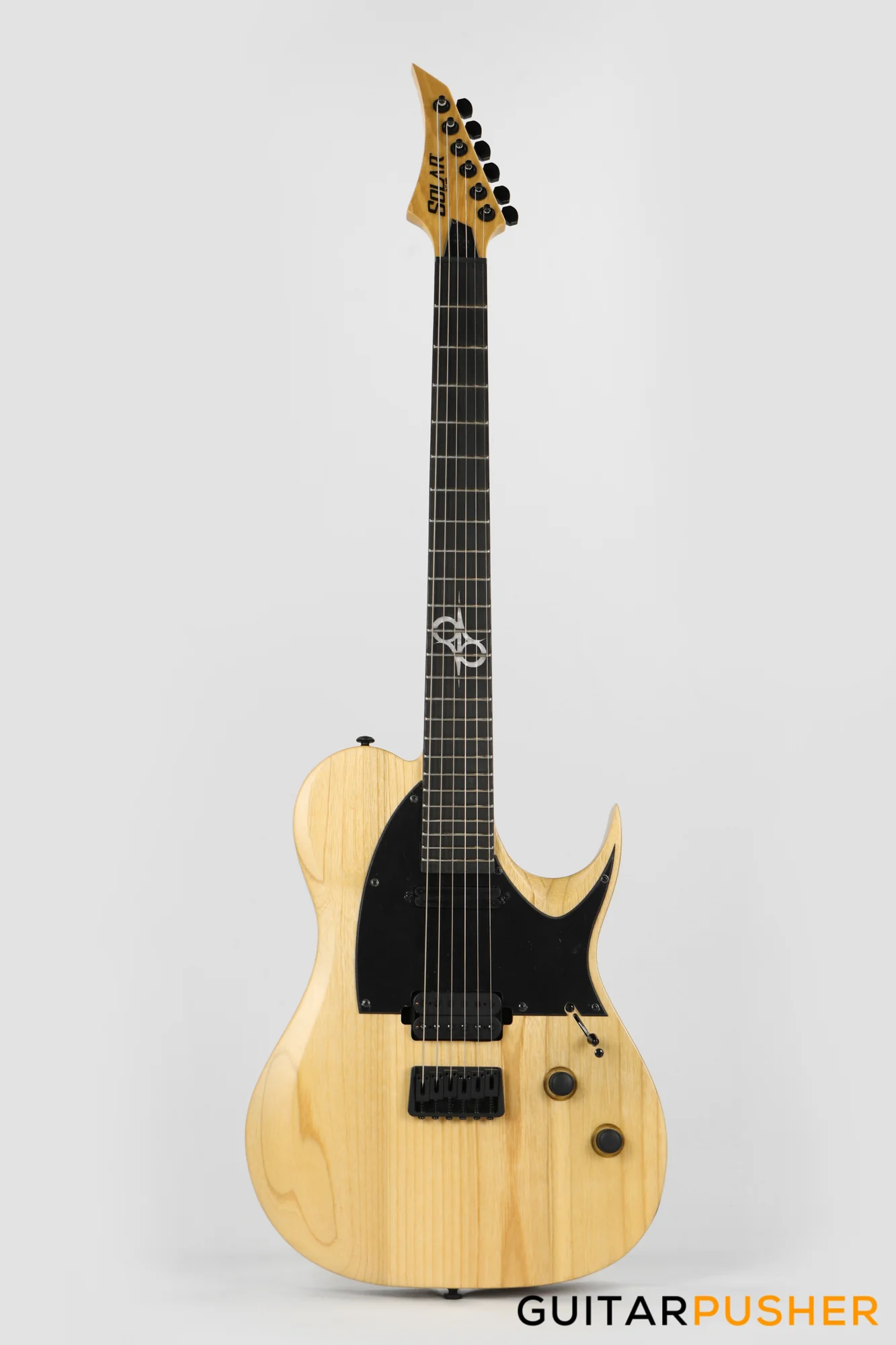 Solar Guitars T2.6N Natural Matte Electric Guitar - Image 3