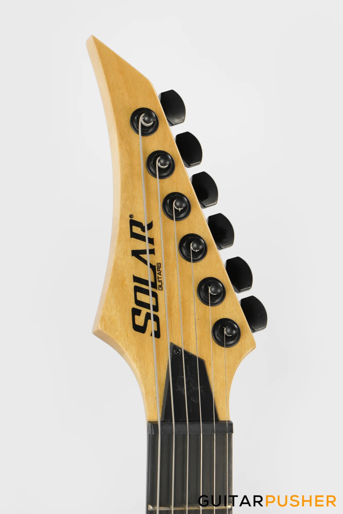 Solar Guitars T2.6N Natural Matte Electric Guitar - Image 4