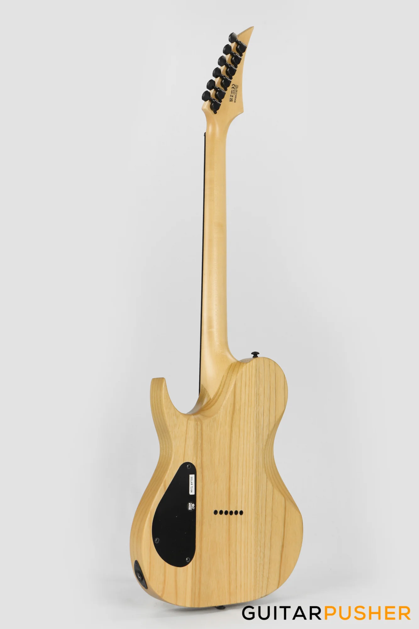 Solar Guitars T2.6N Natural Matte Electric Guitar - Image 7