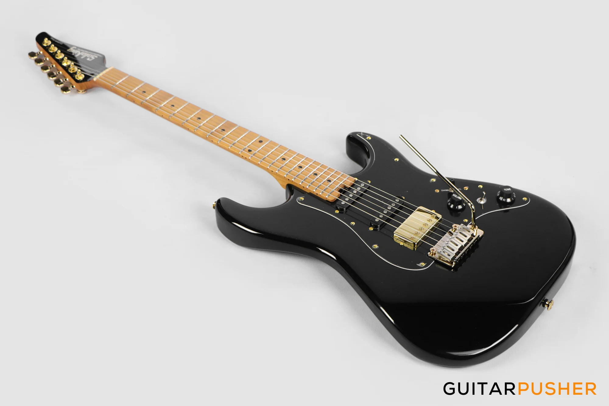 Soloking MS-1 Classic MKII and Roasted Maple FB - Black Beauty Gold Hardware - Image 10