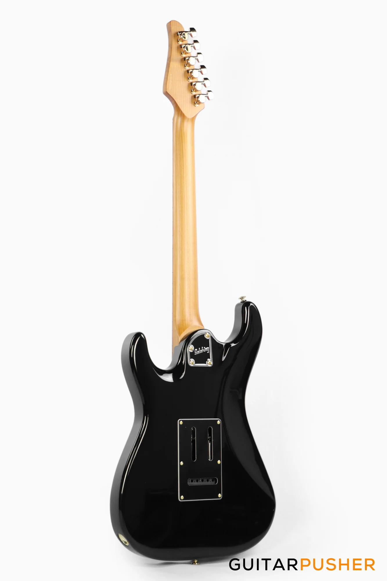 Soloking MS-1 Classic MKII and Roasted Maple FB - Black Beauty Gold Hardware - Image 6