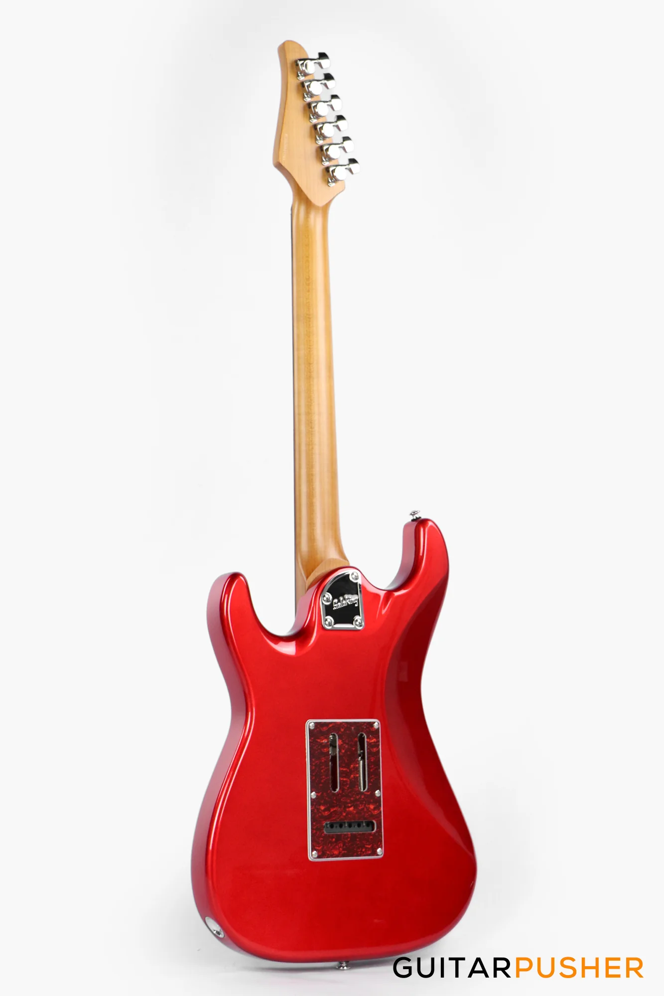 Soloking MS-1 Classic MKII with Roasted Neck and Rosewood FB - Candy Apple Red - Image 5