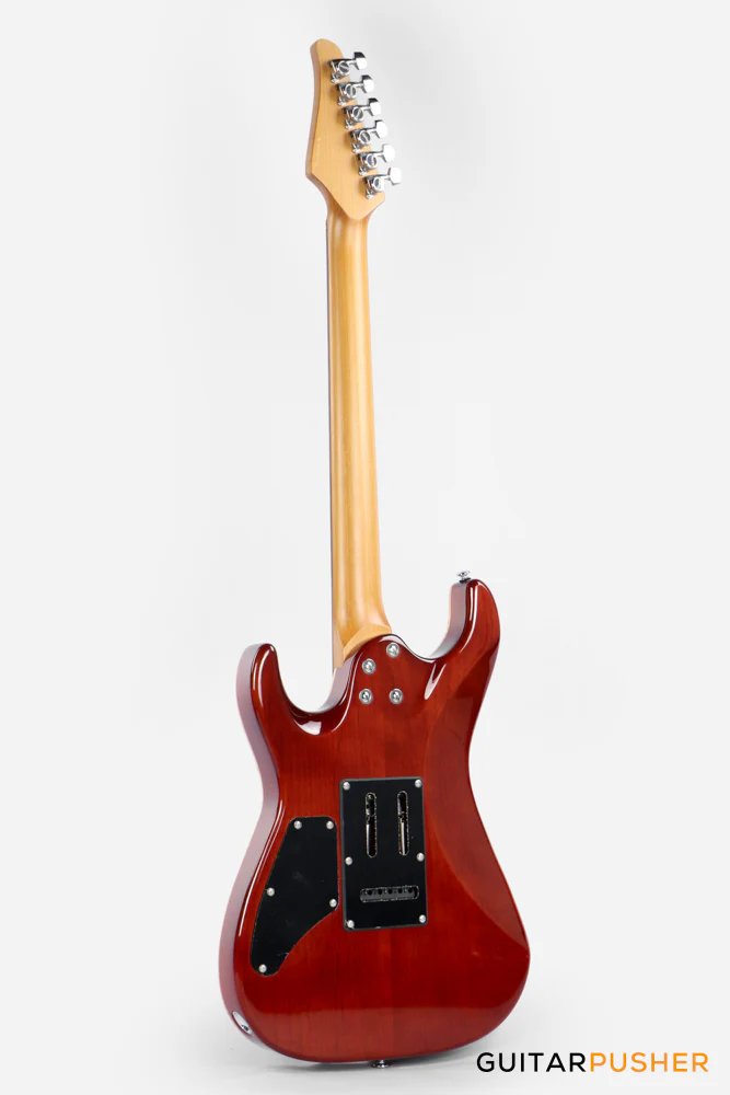 Soloking MS-1 Custom 24 HH Quilt with Rosewood FB - Honeyburst - Image 3