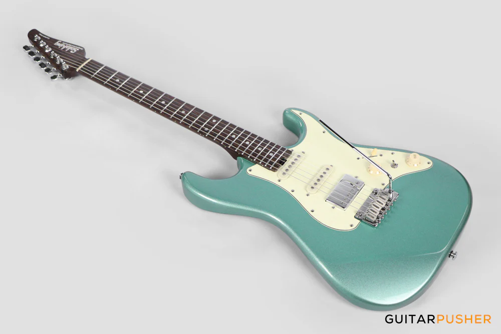 Soloking MS-11 Classic MKII with One-Piece Wenge Neck - Ocean Turquoise Metallic (Special Run) - Image 10