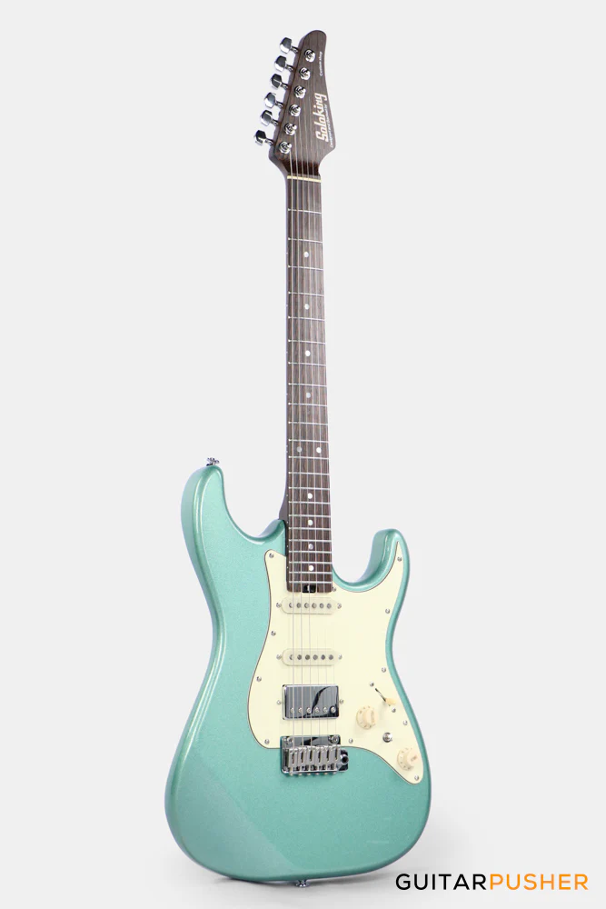 Soloking MS-11 Classic MKII with One-Piece Wenge Neck - Ocean Turquoise Metallic (Special Run) - Image 11