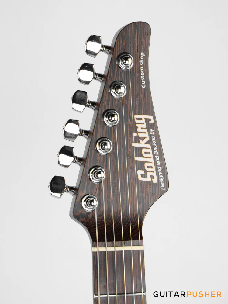Soloking MS-11 Classic MKII with One-Piece Wenge Neck - Ocean Turquoise Metallic (Special Run) - Image 4