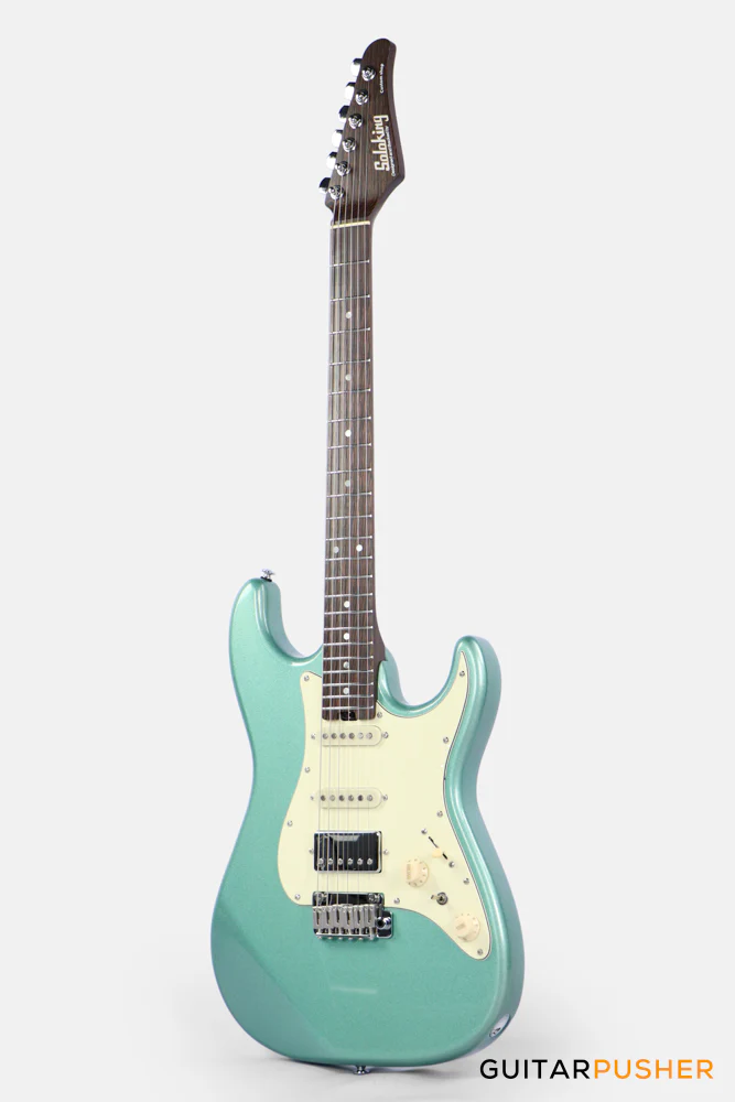 Soloking MS-11 Classic MKII with One-Piece Wenge Neck - Ocean Turquoise Metallic (Special Run) - Image 6