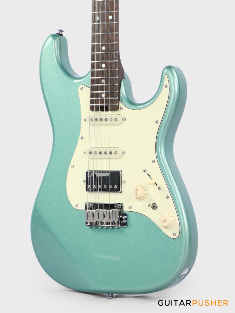 Soloking MS-11 Classic MKII with One-Piece Wenge Neck - Ocean Turquoise Metallic (Special Run) - Image 7