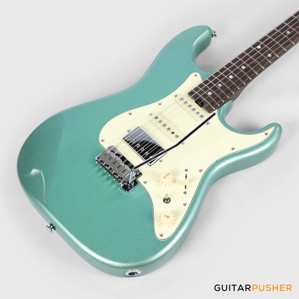 Soloking MS-11 Classic MKII with One-Piece Wenge Neck - Ocean Turquoise Metallic (Special Run) - Image 8