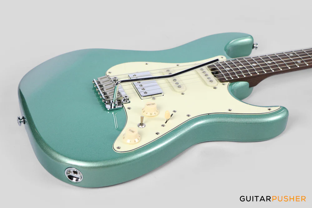 Soloking MS-11 Classic MKII with One-Piece Wenge Neck - Ocean Turquoise Metallic (Special Run) - Image 9