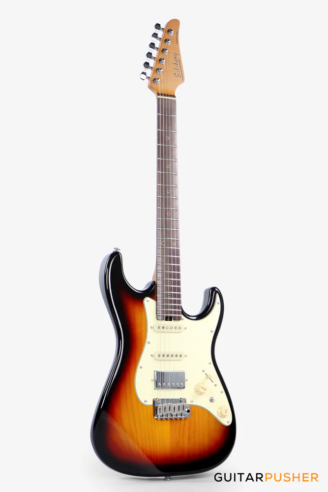 Soloking MS-11 Classic MKII with Rosewood FB - 3 Tone Sunburst - Image 3
