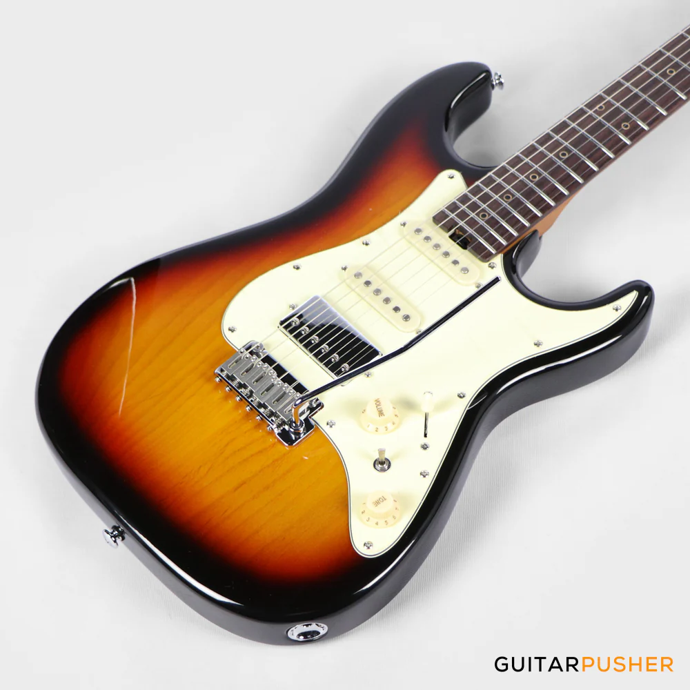Soloking MS-11 Classic MKII with Rosewood FB - 3 Tone Sunburst - Image 9