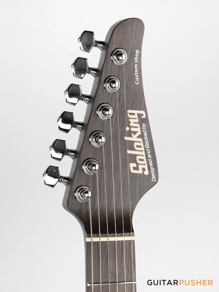 Soloking MS-11 Classic with One Piece Micrata Rosewood Neck in Daphne blue Nafiri Special Run - Image 5