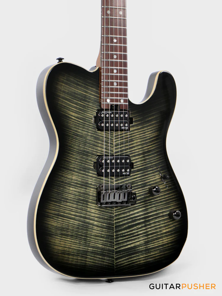 Soloking MT-1 FM 24 Deluxe – Charcoal Burst - Image 4