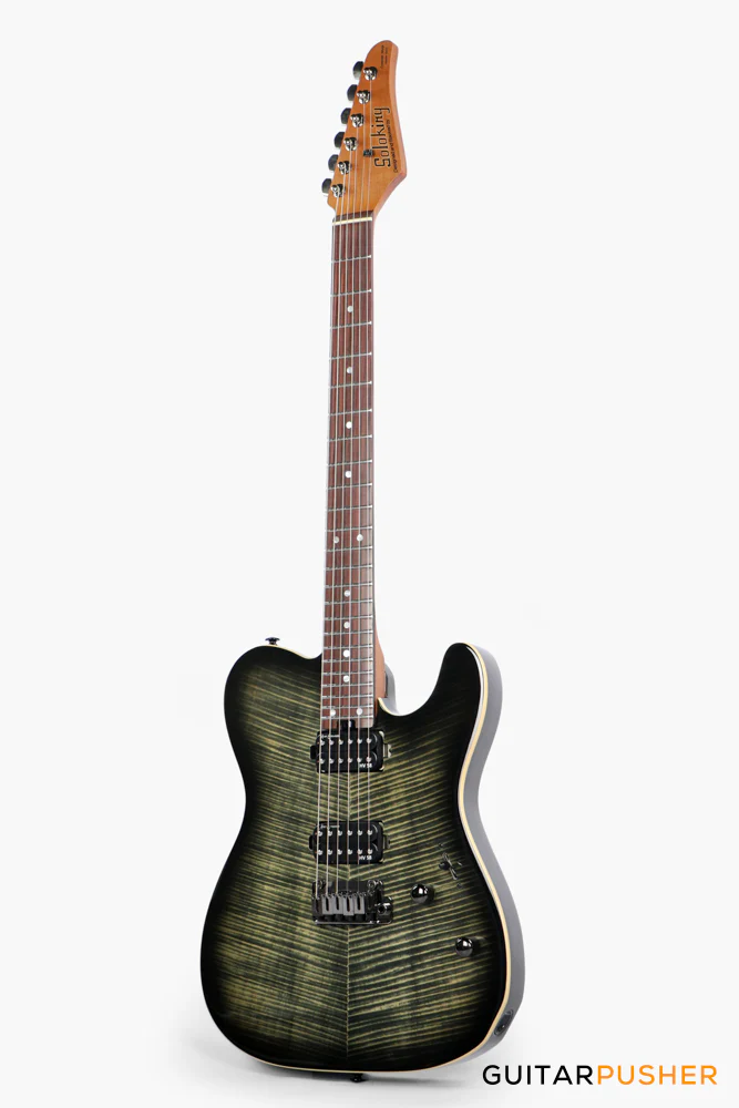 Soloking MT-1 FM 24 Deluxe – Charcoal Burst - Image 7