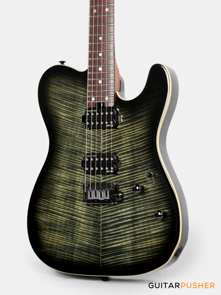 Soloking MT-1 FM 24 Deluxe – Charcoal Burst - Image 8