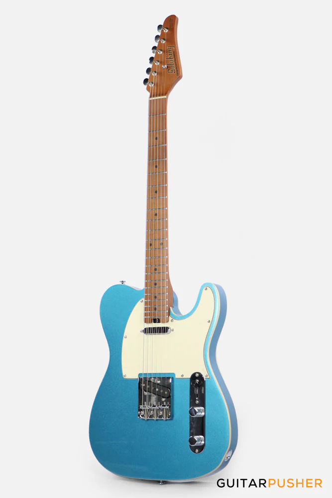 Soloking MT-1B Vintage MKII – Roasted Maple Neck in Tidepool - Image 8