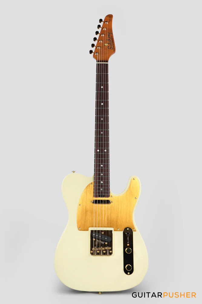 Soloking MT-1G Elite – Vintage White with Gold Hardware (Special Run) - Image 2