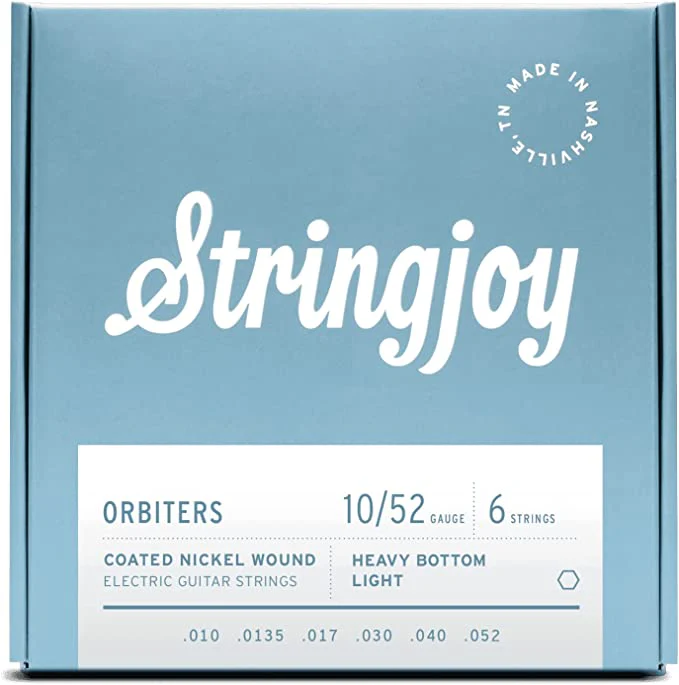 Stringjoy Orbiters Electric Guitar String Set - HEAVY BOTTOM 10s Light (10 13.5 17 30 40 52) - Image 2