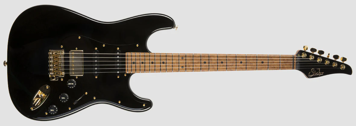 Suhr Mateus Asato Signature Classic S Electric Guitar - Black - Image 2